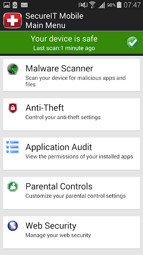 【免費生產應用App】SecureIT Antivirus & Security-APP點子