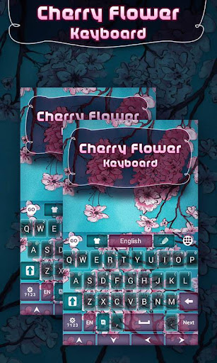 Cherry Flower Keyboard