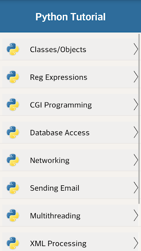 【免費書籍App】Python Programming Tutorial-APP點子