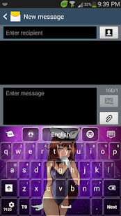 Lastest Sexy Anime Keyboard APK