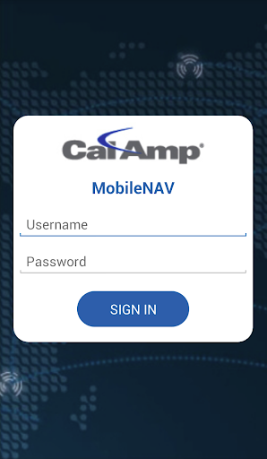 CalAmp MobileNav