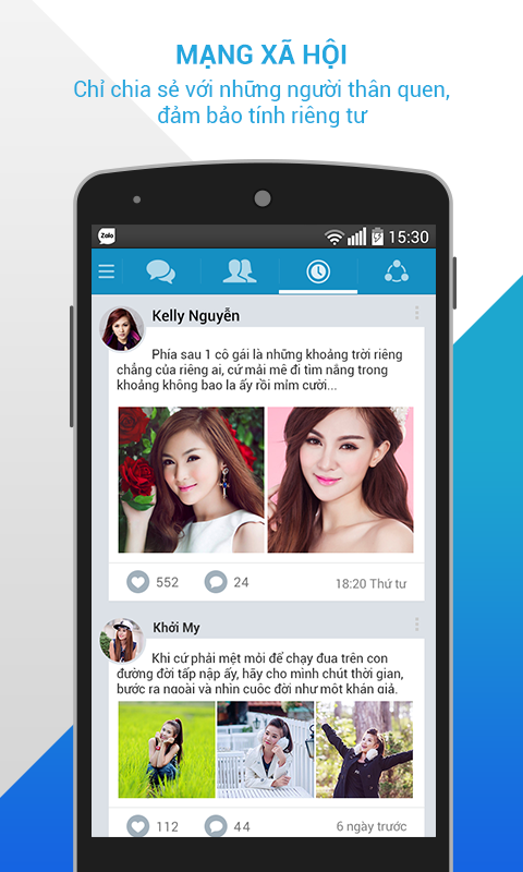 Hình ảnh tai zalo google play