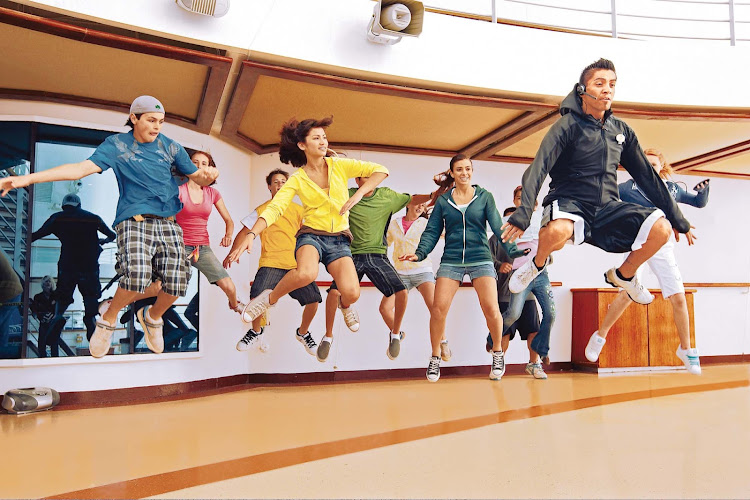  The Teen Center onboard your Princess ship gives young passengers lots of ways to stay active and entertained.