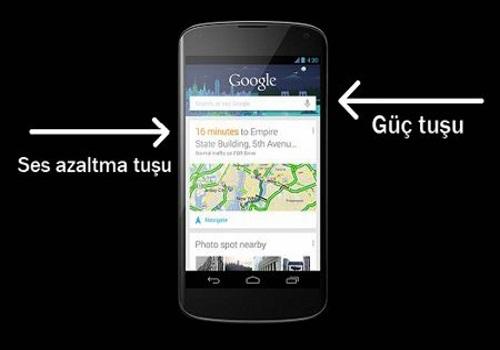 Android Ekran Görüntüsü Alma