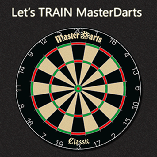 Let's TRAIN MasterDarts LOGO-APP點子