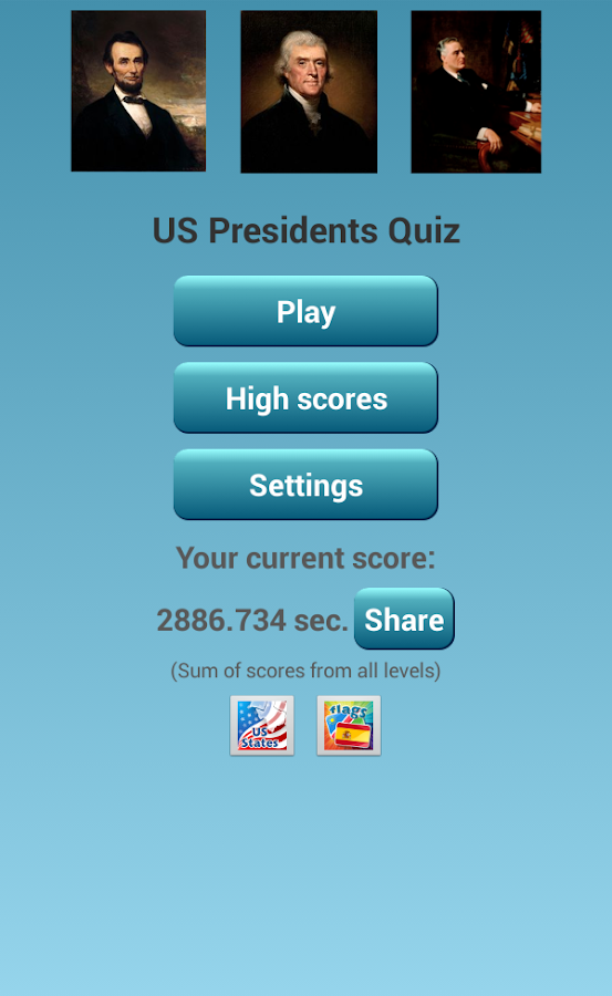 Presidents By Number Quiz , Presidents by Number Flashcards – SJQDGD
