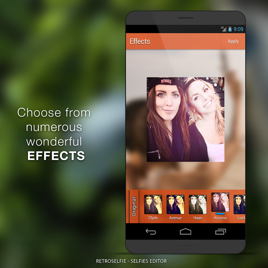 RetroSelfie - Selfies Editor - screenshot