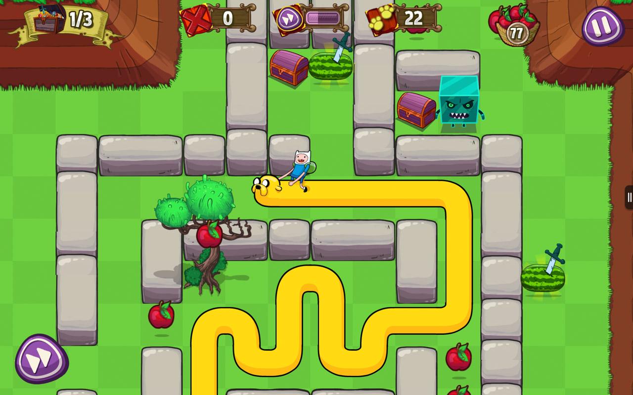 Android application Treasure Fetch: Adventure Time screenshort