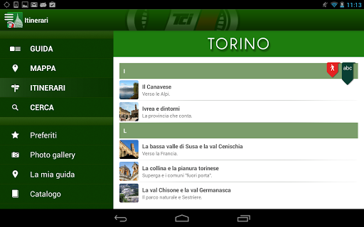 【免費旅遊App】Torino Guida Verde Touring-APP點子