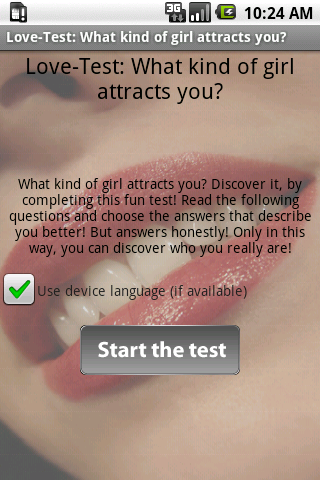 Girl Seduction Test