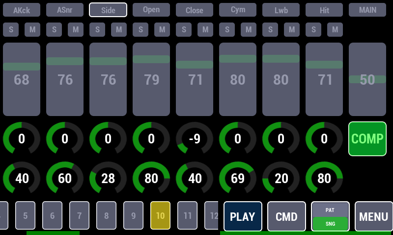 Cadeli Drum Machine Screen 2