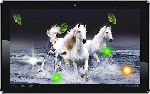 Horses Racing live wallpaper