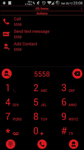 Theme x RocketDial Flat B Red