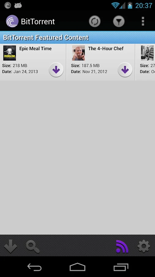 BitTorrent® - Torrent App - screenshot