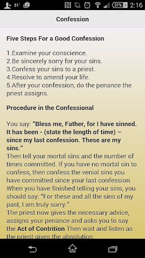Catholic Confession