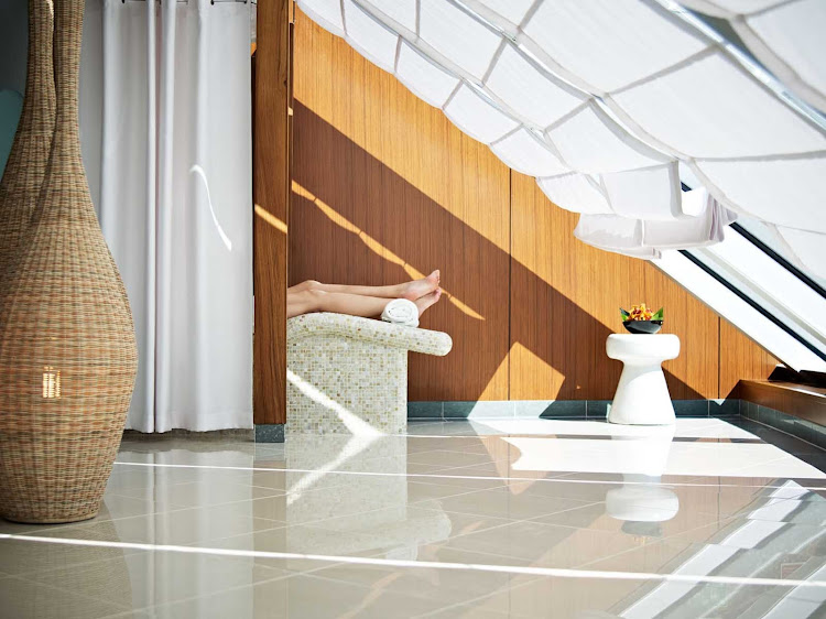 You'll enjoy the privacy and serenity of the Canyon Ranch SpaClub during your Oceania cruise.