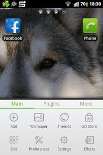 Free Go Launcher EX Husky Theme APK for Android