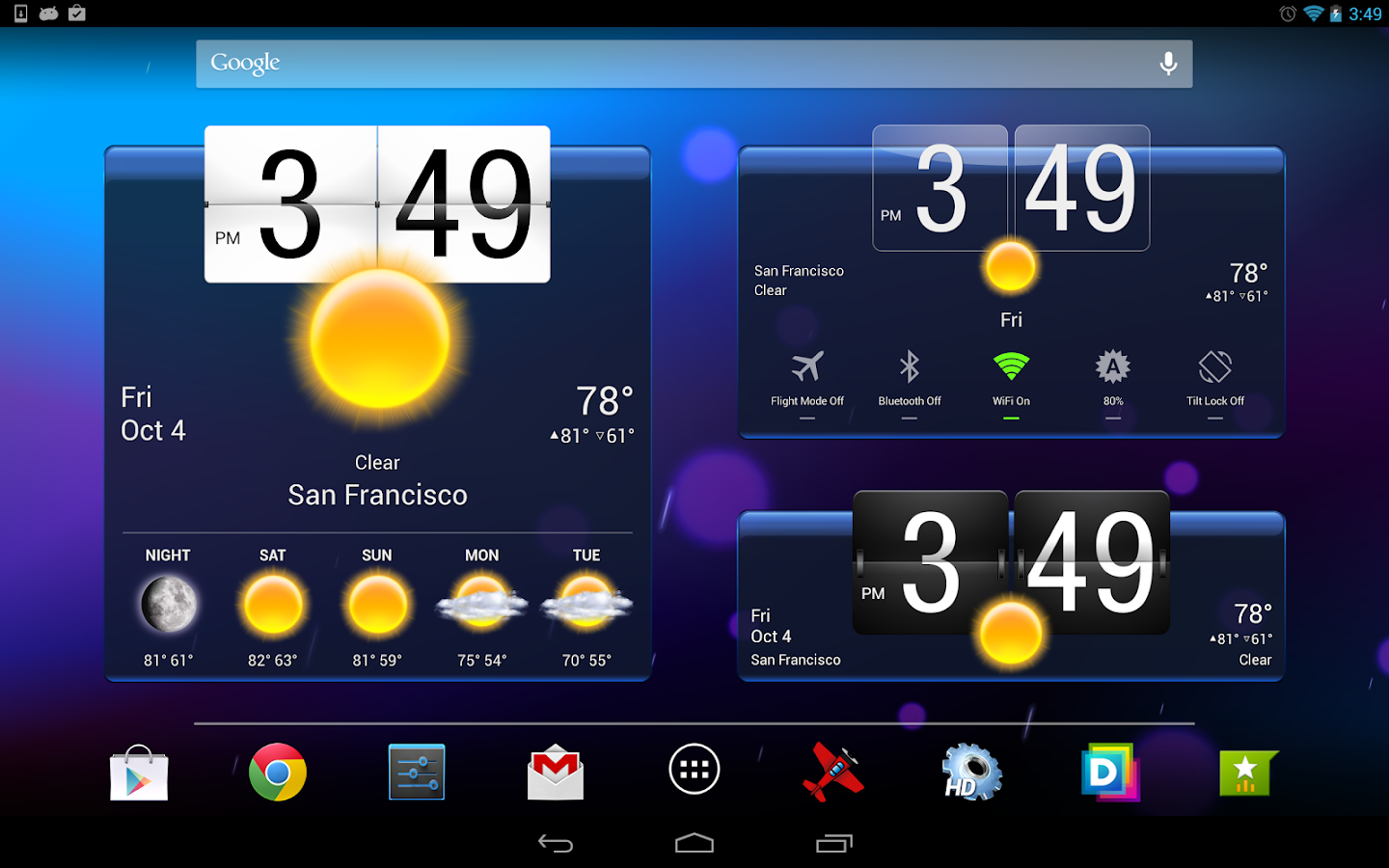 HD Widgets - screenshot