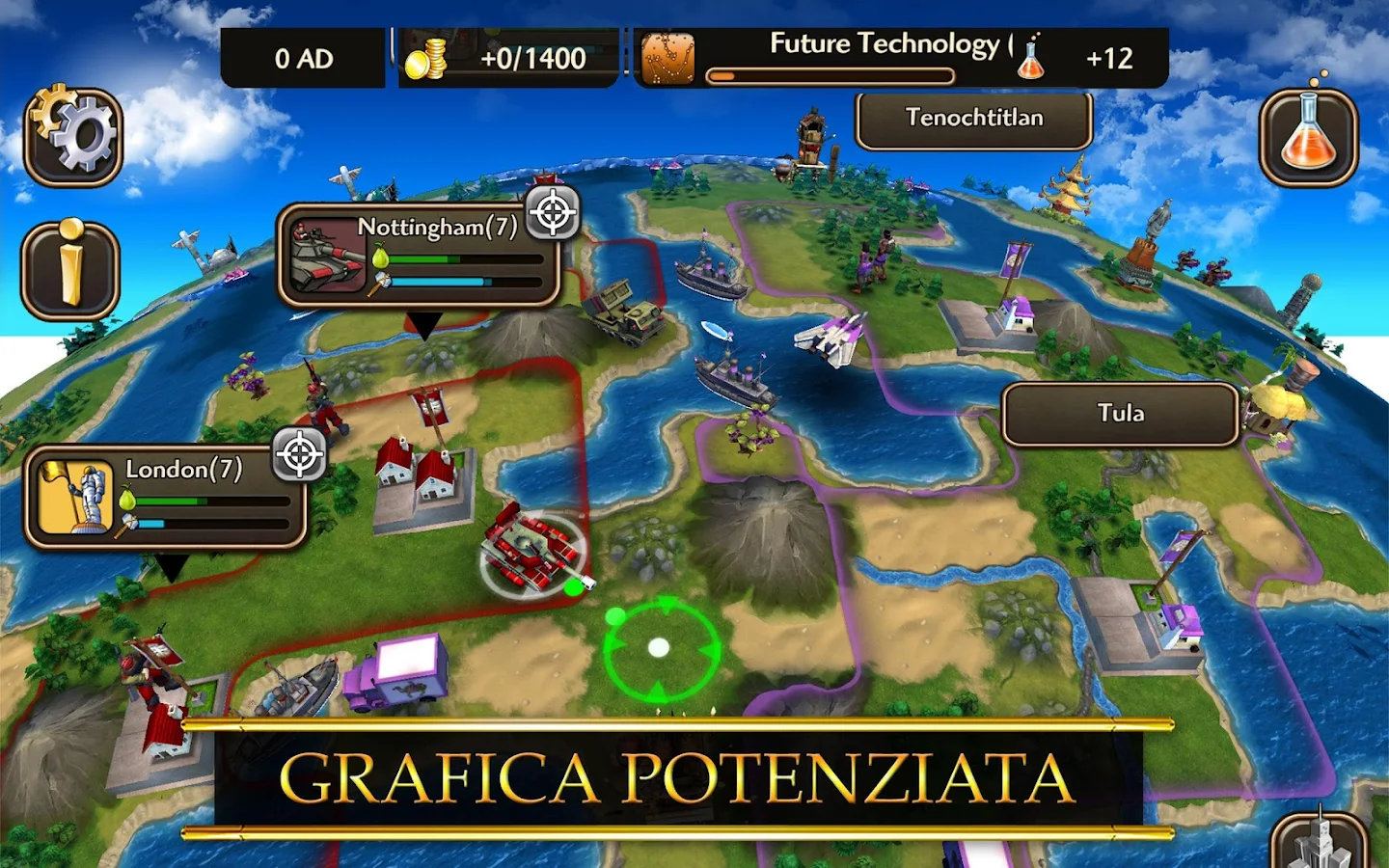  Civilization Revolution 2   uno dei migliori (e più costosi) strategici per Android!