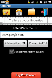Web site to PDF Converter