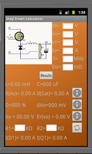 Step Down Calculator