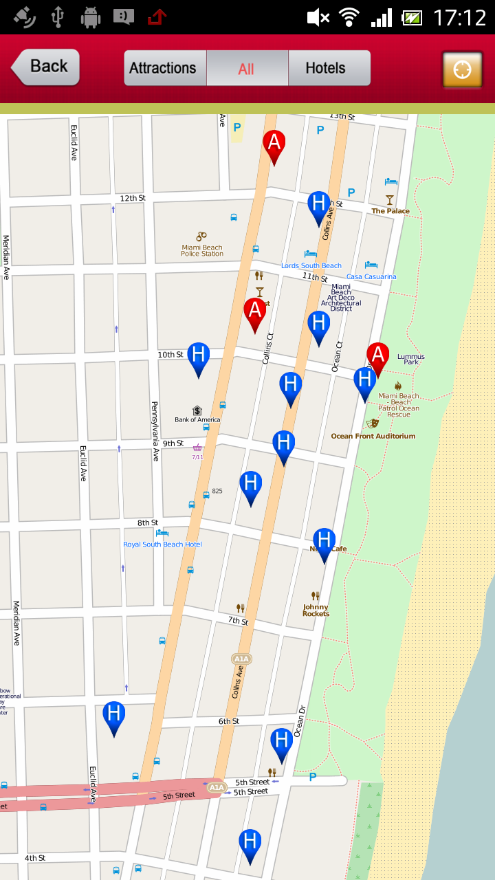 Miami Offline Travel Guide Screen 2