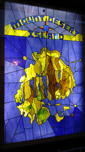 Mount Desert Island Stained Glass Window