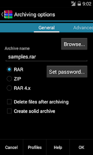 RAR for Android - screenshot thumbnail