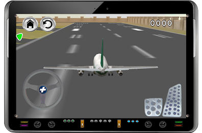 airplane airport land parking poster 6