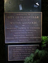 Leonardi Memorial Plaque