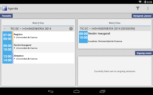 TIC.EC – I+D+ingeniería 2014 Screenshots 1