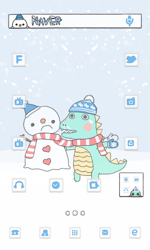 Dinosaur dodol launcher theme