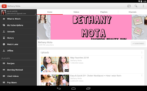 YouTube - screenshot thumbnail