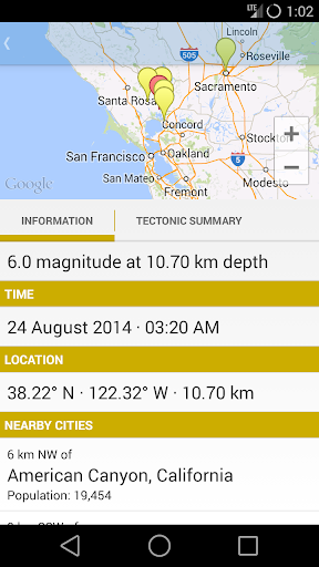 【免費新聞App】World Wide Quakes-APP點子