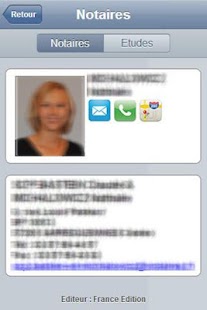 Annuaire notaires Colmar Metz Screenshots 5