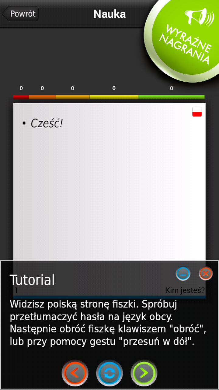 FISZKI Włoski Słownictwo 2 Screen 2