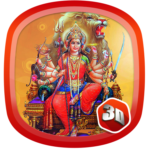 Goddess Durga 3D LWP LOGO-APP點子