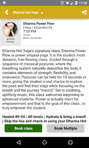 【免費健康App】Dharma Hot Yoga-APP點子