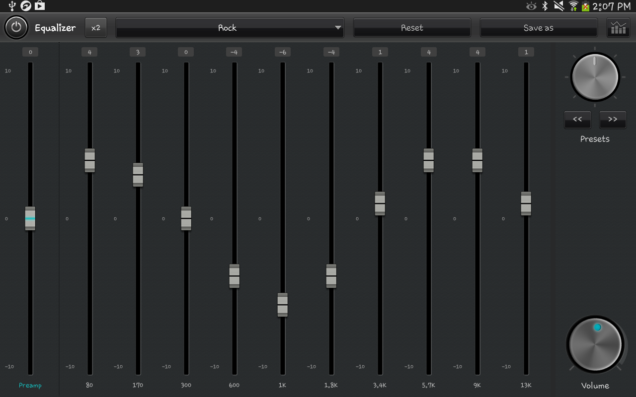   jetAudio Music Player+EQ Plus: captura de tela 