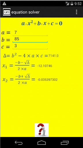 Equation Solver