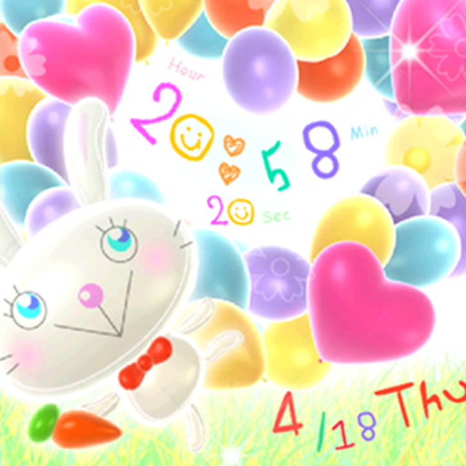 Balloon Rabbit LWP Trial 個人化 App LOGO-APP開箱王