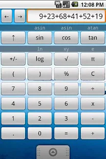 Scientific Calculator Widget