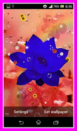 Lotus Live Wallpaper by technosoft poster 10