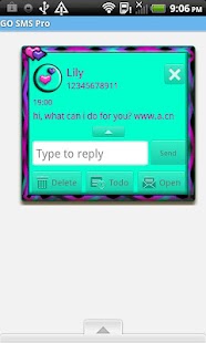 How to download GO SMS THEME/NeonHearts4U 1.1 mod apk for bluestacks