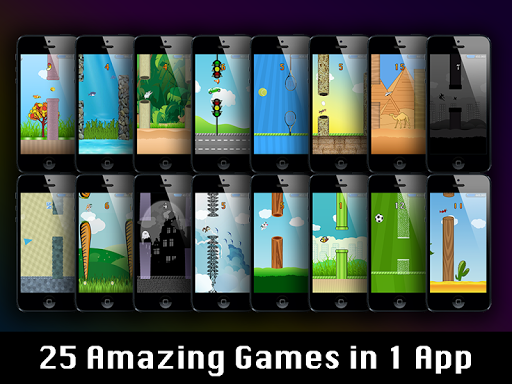 【免費動作App】25 Flappy Games : 25 In 1-APP點子