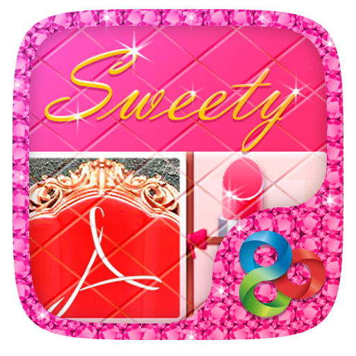 Sweety Pink GO Launcher Theme LOGO-APP點子