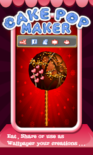 Cake Pop Maker - Cooking Fun Screenshots 0