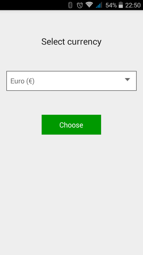Android application MyCash screenshort