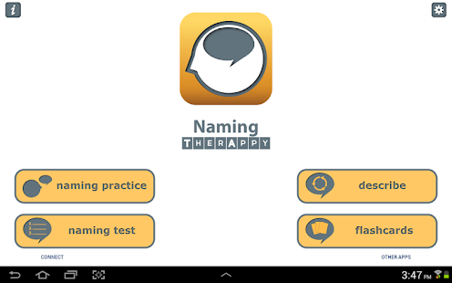 Naming TherAppy Screenshots 1