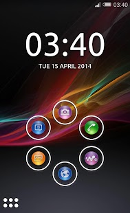 Xperia Z smart launcher theme - screenshot thumbnail